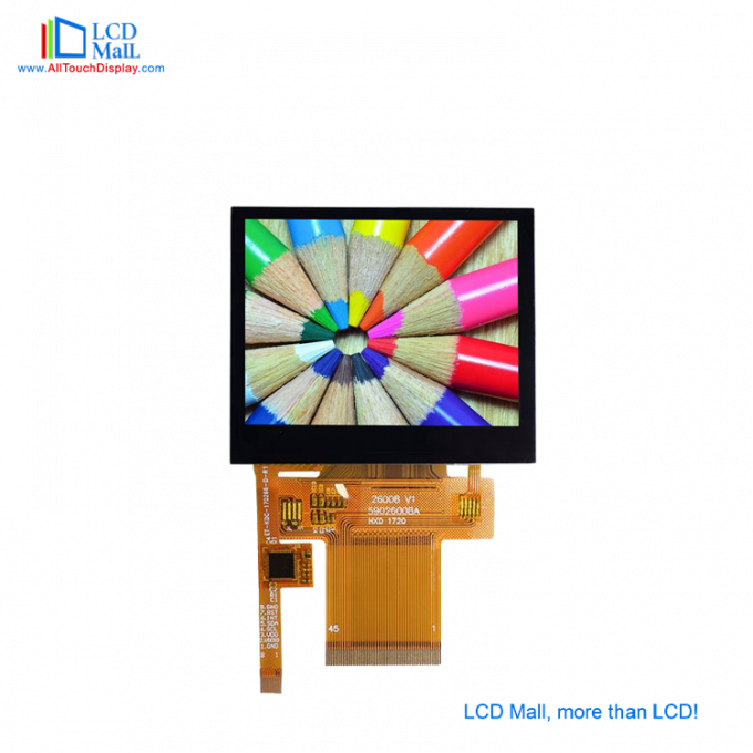 全視角 3.5' TFT LCDタッチパネル IPSディスプレイ 24 BIT RGB SPI インターフェース 0