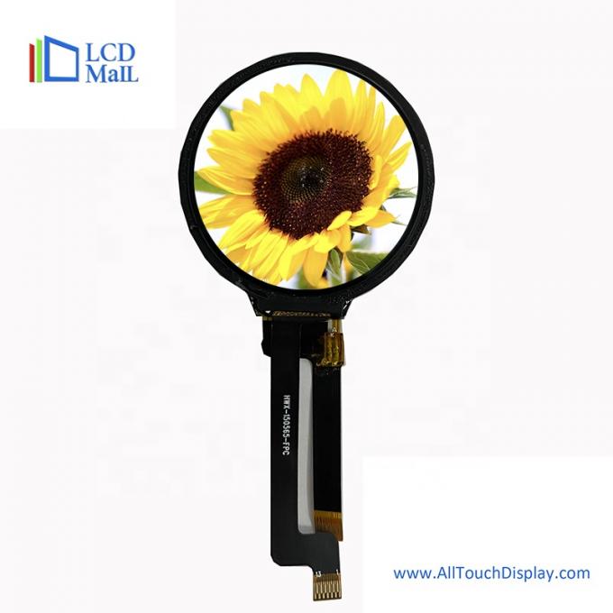 全表示 2 ホワイト LED 1.28 インチ 丸い LCD IPS ディスプレイ モジュール 240240 0