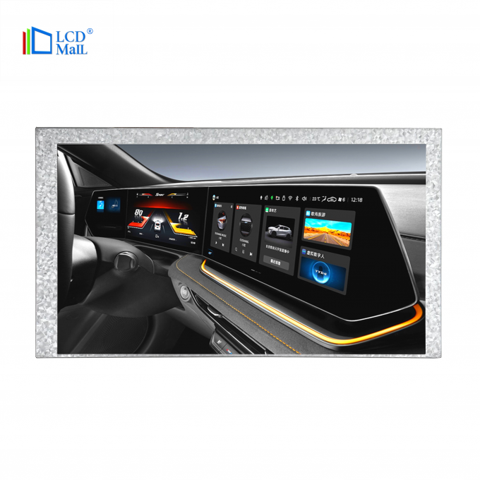 6.2インチ TFT LCD モジュール 800x480 カスタム LCD ディスプレイ OEM ODM 5