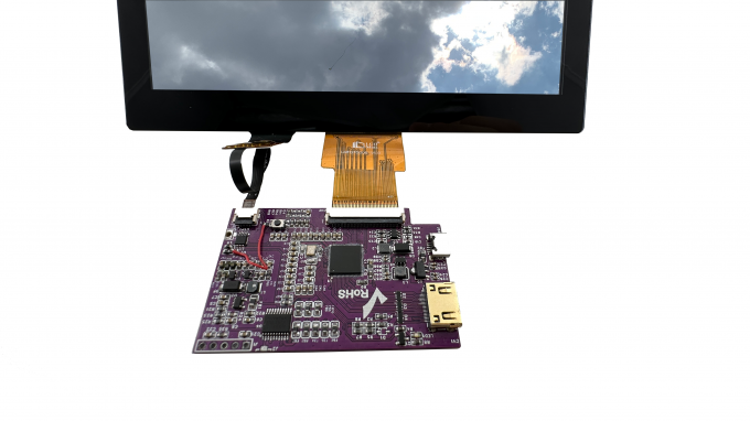 7インチ 1024*600 IPS HDMI TFT ディスプレイ 40ピン 300 ニット OEM ODM 2