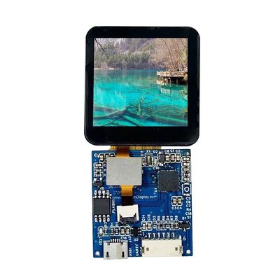 購入 300cd/M2 スクエア HMI ディスプレイ スマート LCD モジュール 240*RGB*240 USB インターフェース online manufacture