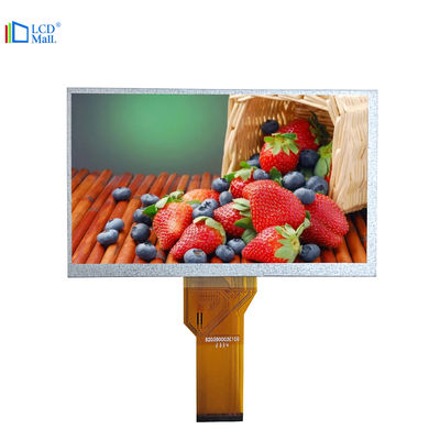 7インチ WVGA TFT LCD ディスプレイ 800*480 解像度 6 時 視方向 LCD スクリーン