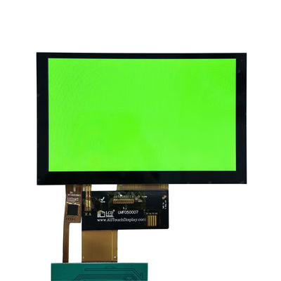 IPS ビューイングアングル メディカル TFT ディスプレイ 5 インチ WVGA TFT RGB インターフェース付き LCD ディスプレイ
