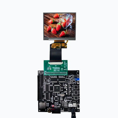LCDモール 3.5インチ カスタマイズされたタッチパネル TFT LCD モジュール -20°C~70°C 作業温度 54pin 工業用