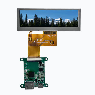 3.9インチバータイプ TFT LCD 高明るさ 480*128 350nits HDMIインターフェイスタッチスクリーン