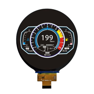 高耐久性 TFT LCD モジュール 5S2P FPC コネクタ VF 30±1.2V IF 40mA